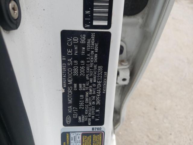 Photo 10 from auction – 2017 KIA FORTE LX with VIN 3KPFK4A70HE123288
