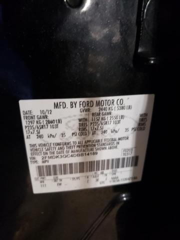 Photo 10 from auction – 2013 FORD EDGE SE with VIN 2FMDK3GC4DBB14189