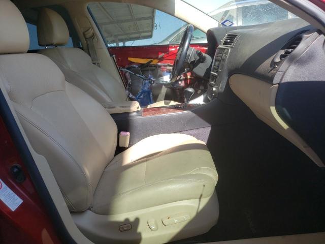 Photo 5 from auction – 2008 LEXUS IS 250 with VIN JTHBK262582079526