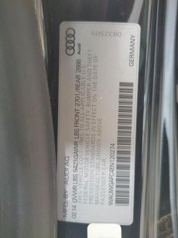 Photo 10 from auction – 2014 AUDI A7 PREMIUM with VIN WAUWGAFC4EN120274