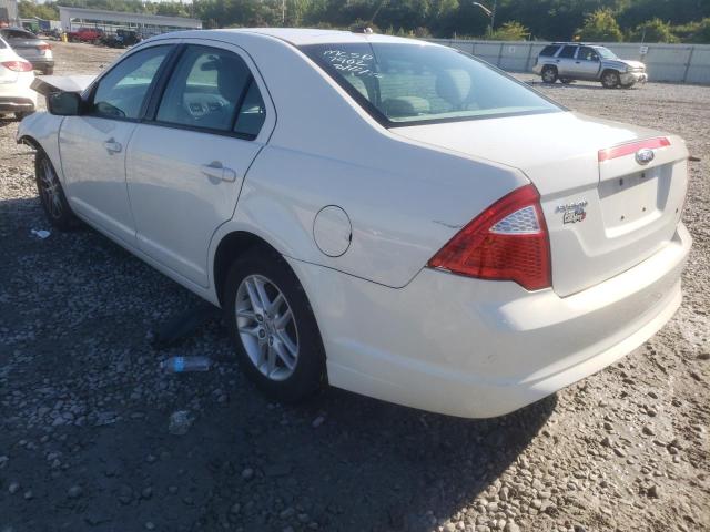 Photo 3 from auction – 2012 FORD FUSION S with VIN 3FAHP0GA8CR121625