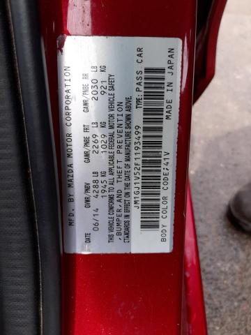 Photo 10 from auction – 2015 MAZDA MAZDA 6 with VIN JM1GJ1V52F1193499