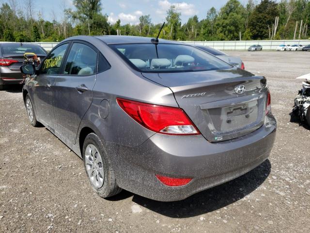 Photo 3 from auction – 2017 HYUNDAI ACCENT SE with VIN KMHCT4AE0HU394430