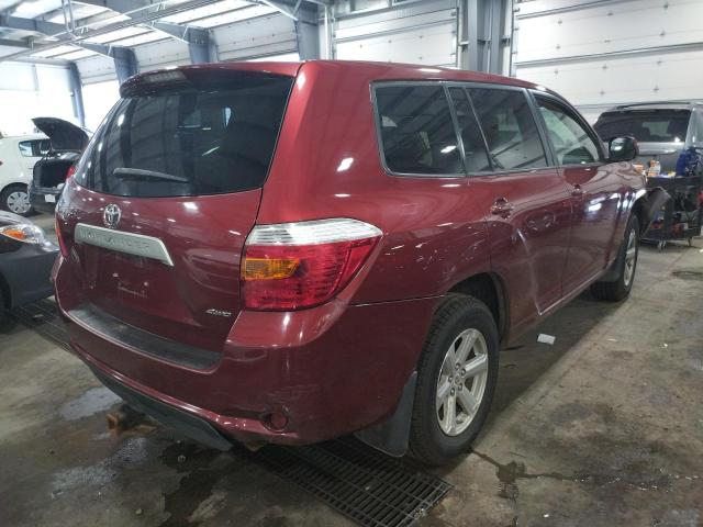 صورة رقم 4 من المزاد - 2010 TOYOTA HIGHLANDER مع VIN 5TDBK3EH3AS029977