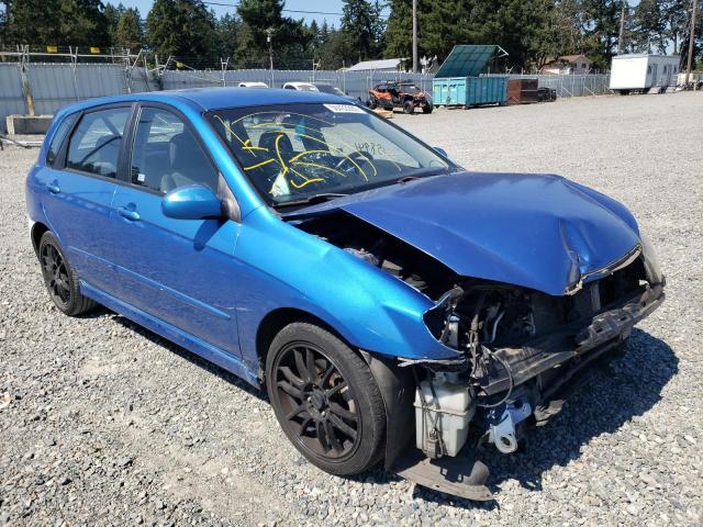 KIA SPECTRA5 5 2008 with VIN KNAFE161485017123 - Photo from auction