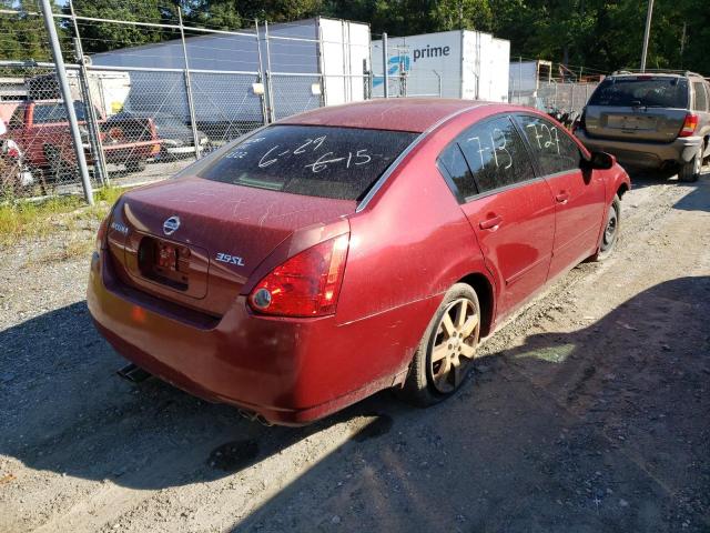 Photo 4 from auction – 2006 NISSAN MAXIMA SE with VIN 1N4BA41E16C833679