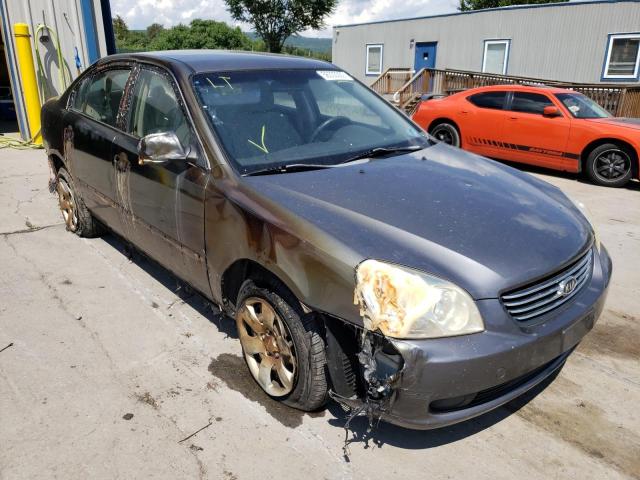 KIA OPTIMA LX 2008 with VIN KNAGE123285204131 - Photo from auction