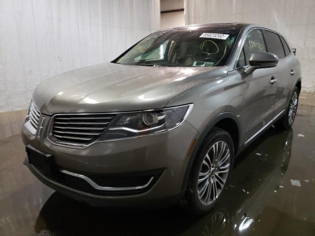 Photo 2 from auction – 2017 LINCOLN MKX RESERV with VIN 2LMPJ8LR8HBL12419