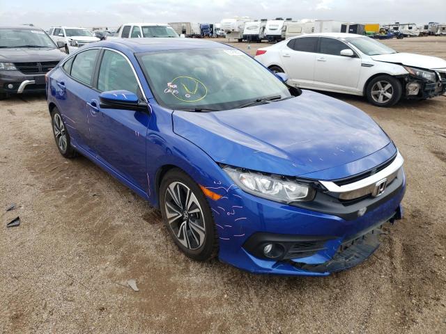 HONDA CIVIC EXL 2017 with VIN 19XFC1F72HE022791 - Photo from auction