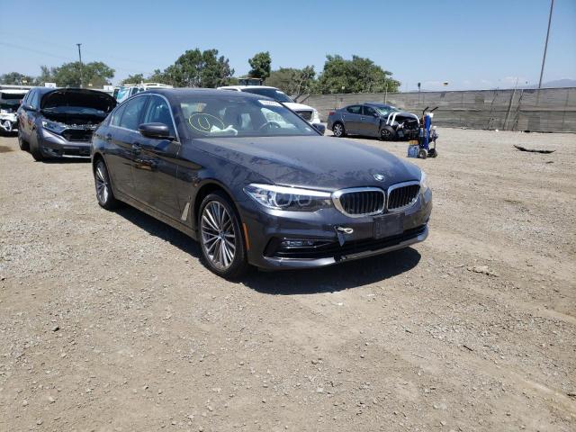 BMW 530E 2018 with VIN WBAJA9C55JB250687 - Photo from auction