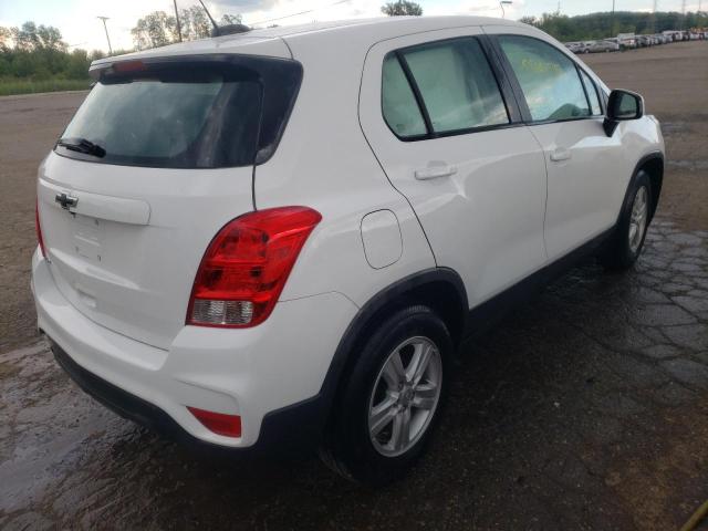 Photo 4 from auction – 2019 CHEVROLET TRAX LS with VIN 3GNCJKSB4KL357408