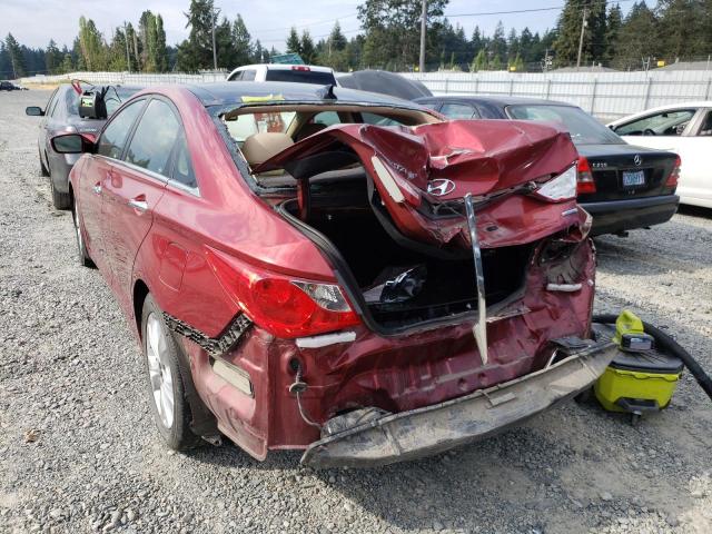Photo 3 from auction – 2012 HYUNDAI SONATA SE with VIN 5NPEC4AC8CH334751