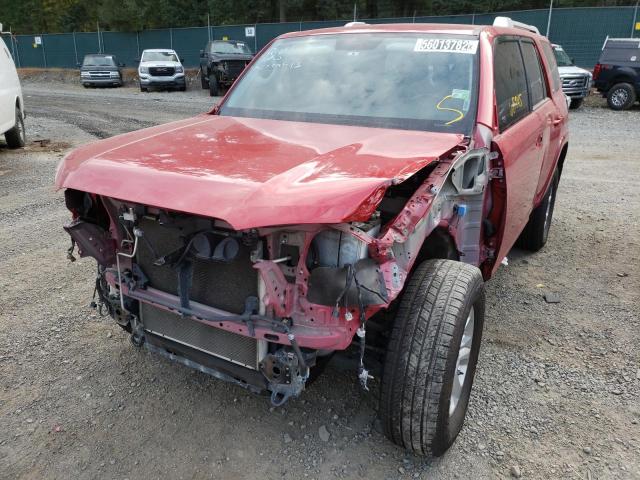 Photo 2 from auction – 2018 TOYOTA 4RUNNER SR with VIN JTEBU5JR7J5567488