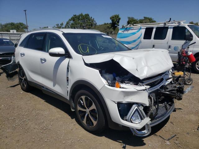 KIA SORENTO EX 2018 with VIN 5XYPH4A53JG386823 - Photo from auction
