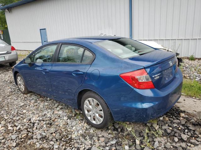 Photo 3 from auction – 2012 HONDA CIVIC LX with VIN 2HGFB2F53CH571115