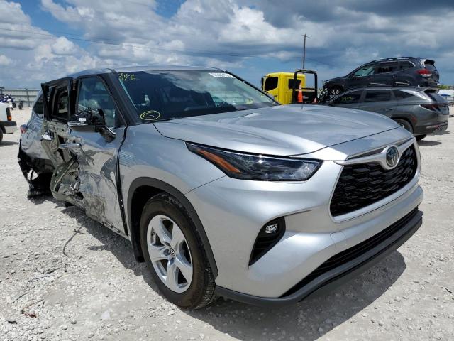 Photo 1 from auction – 2022 TOYOTA HIGHLANDER with VIN 5TDBZRBH7NS192317