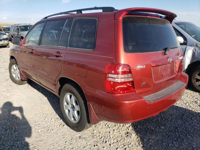 Photo 3 from auction – 2003 TOYOTA HIGHLANDER with VIN JTEGF21A530107626