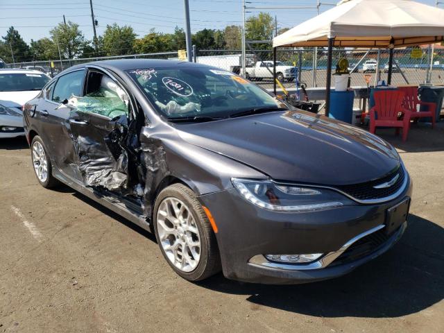 CHRYSLER 200 C 2015 مع رقم تعريف المركبة 1C3CCCEG9FN512724 - صورة من المزاد