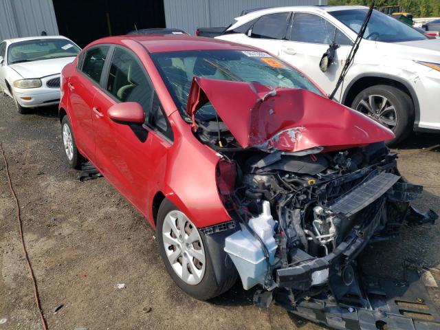 KIA RIO LX 2015 with VIN KNADM4A39F6491211 - Photo from auction