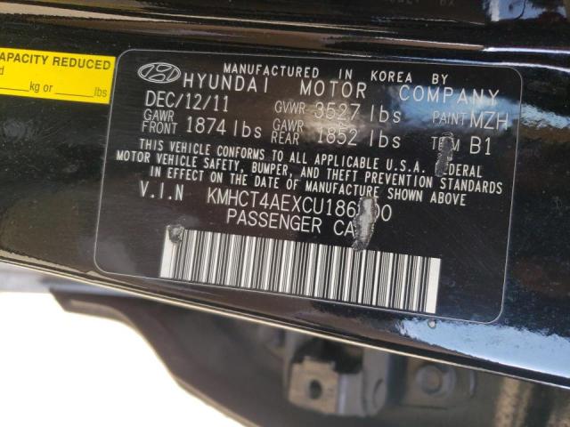 Photo 10 from auction – 2012 HYUNDAI ACCENT GLS with VIN KMHCT4AEXCU186600