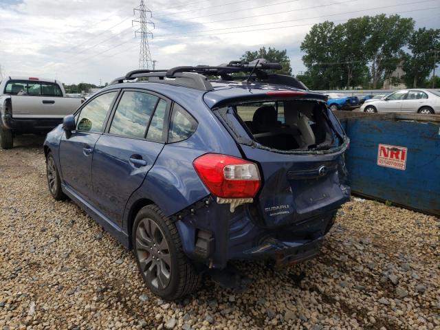 Photo 3 from auction – 2013 SUBARU IMPREZA SP with VIN JF1GPAS61D2844517