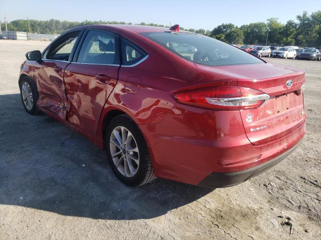 Photo 3 from auction – 2020 FORD FUSION SE with VIN 3FA6P0HD1LR228757