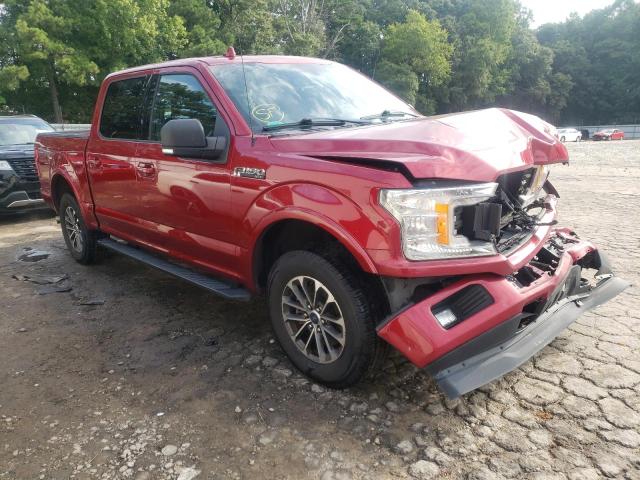 FORD F150 SUPER 2018 with VIN 1FTEW1EP3JFD31427 - Photo from auction