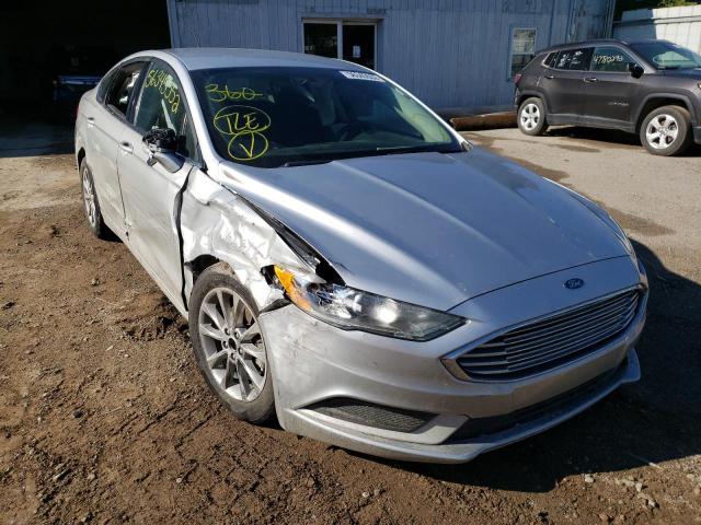 FORD FUSION SE 2017 with VIN 3FA6P0HD9HR310954 - Photo from auction