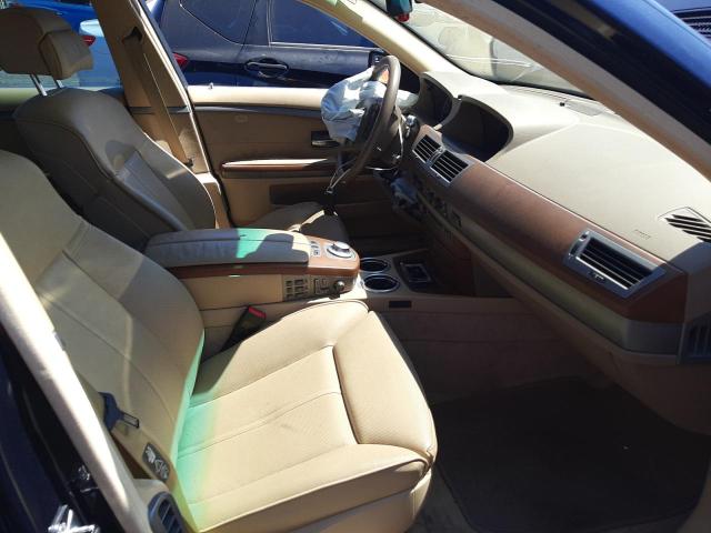 Photo 5 from auction – 2003 BMW 745 I with VIN WBAGL63453DP67201