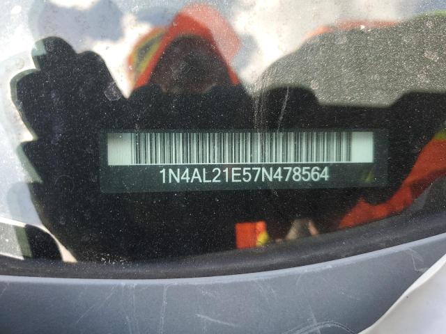 Photo 10 from auction – 2007 NISSAN ALTIMA 2.5 with VIN 1N4AL21E57N478564