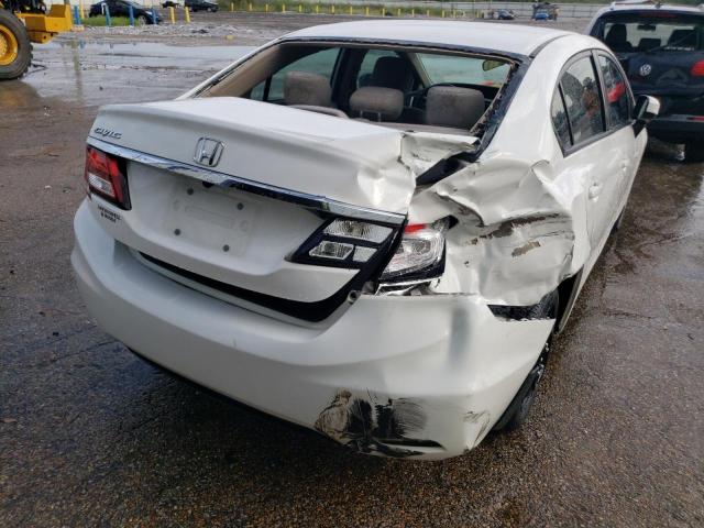Photo 9 from auction – 2014 HONDA CIVIC LX with VIN 19XFB2F54EE080047