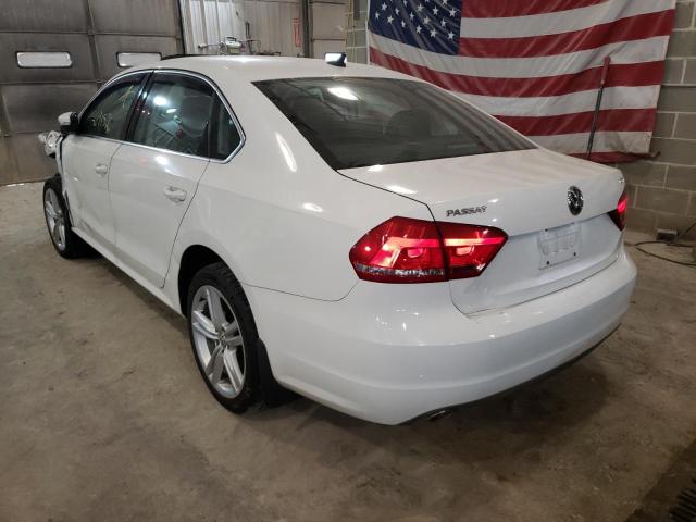 Photo 3 from auction – 2014 VOLKSWAGEN PASSAT SE with VIN 1VWBN7A3XEC092605
