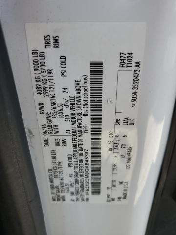 Photo 10 from auction – 2016 FORD TRANSIT T- with VIN 1FBZX2CM8GKB45397