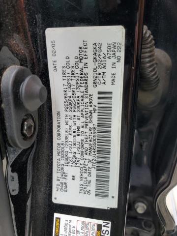 Photo 10 from auction – 2005 TOYOTA 4RUNNER SR with VIN JTEZU14R550055587