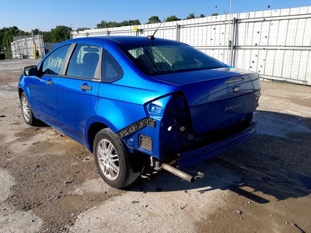 Photo 3 from auction – 2011 FORD FOCUS SE with VIN 1FAHP3FN6BW105909