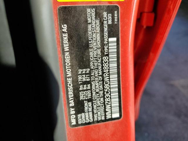 Photo 10 from auction – 2016 MINI COOPER COU with VIN WMWZB3C58GWR48838