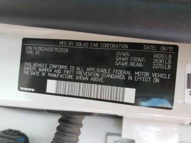 صورة رقم 10 من المزاد - 2012 VOLVO S80 3.2 مع VIN YV1952AS5C1152028