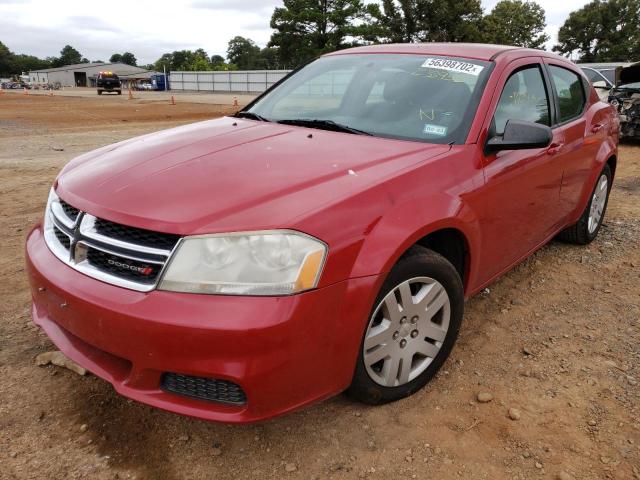 Photo 2 from auction – 2014 DODGE AVENGER SE with VIN 1C3CDZAB1EN233955
