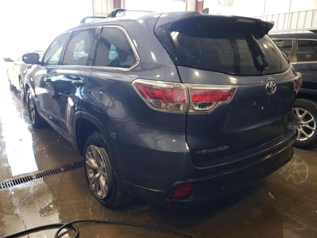 Foto 3 de la subasta – 2016 TOYOTA HIGHLANDER con VIN 5TDZKRFH4GS178407