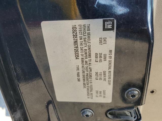 Photo 10 from auction – 2007 SATURN AURA XE with VIN 1G8ZS57N87F263354