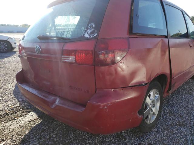 Photo 9 from auction – 2004 TOYOTA SIENNA CE with VIN 5TDZA23C24S208048