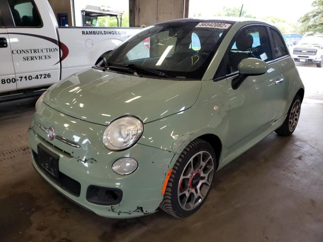 Photo 2 from auction – 2012 FIAT 500 SPORT with VIN 3C3CFFBR5CT127476
