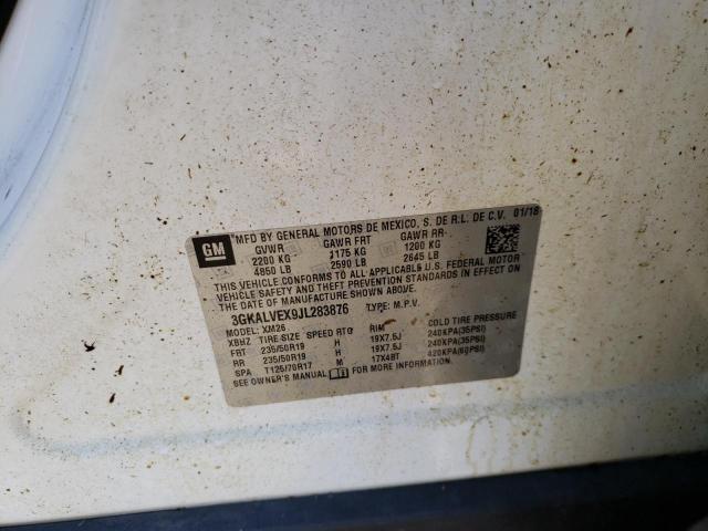 Photo 10 from auction – 2018 GMC TERRAIN SL with VIN 3GKALVEX9JL283876