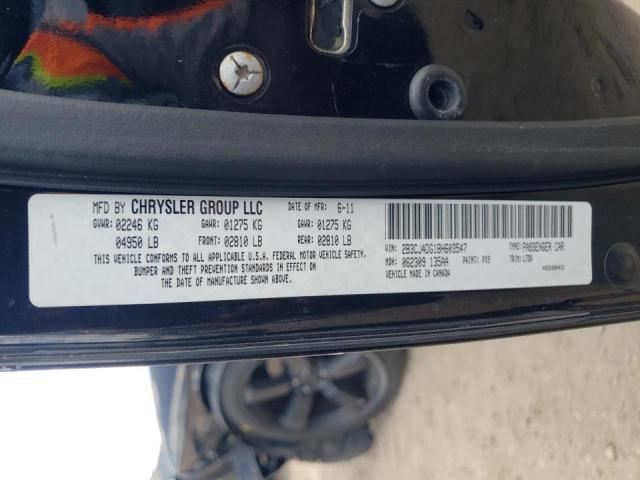 Photo 10 from auction – 2011 DODGE CHALLENGER with VIN 2B3CJ4DG1BH603547