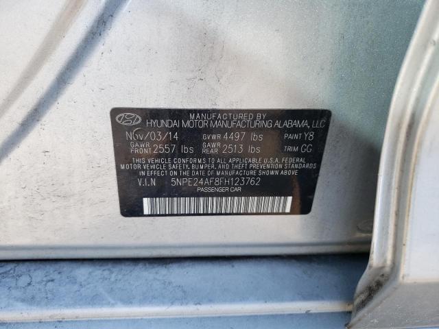 Photo 10 from auction – 2015 HYUNDAI SONATA with VIN 5NPE24AF8FH123762