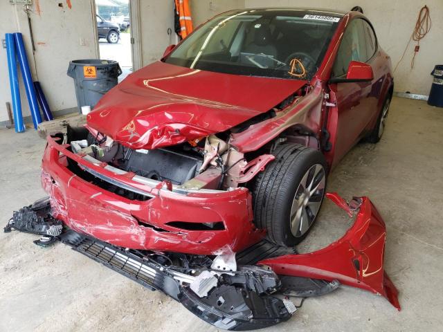 Photo 9 from auction – 2021 TESLA MODEL Y with VIN 5YJYGDEE0MF233068