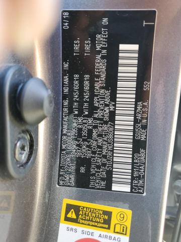 Photo 10 from auction – 2018 TOYOTA HIGHLANDER with VIN 5TDJZRFH0JS860877