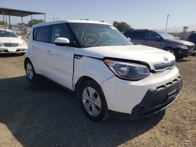 KIA SOUL 2015 with VIN KNDJN2A28F7221654 - Photo from auction