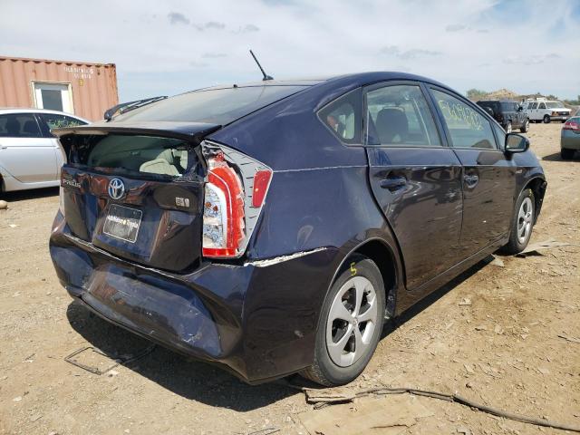Photo 4 from auction – 2014 TOYOTA PRIUS with VIN JTDKN3DU9E0381489
