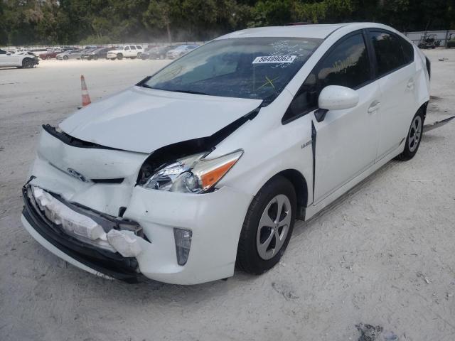 Photo 2 from auction – 2014 TOYOTA PRIUS with VIN JTDKN3DU7E0391549